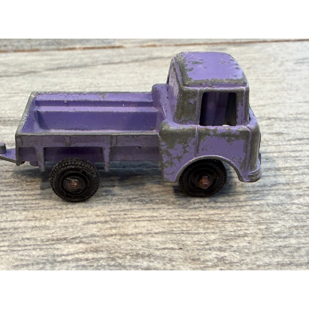 Tootsie Toy Jeep Truck Purple No 64 Diecast Metal Chicago IL USA TootsieToy 60s